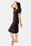 Sweetmoon Long T Shirt Nightdress - Brown — thumbnail 3